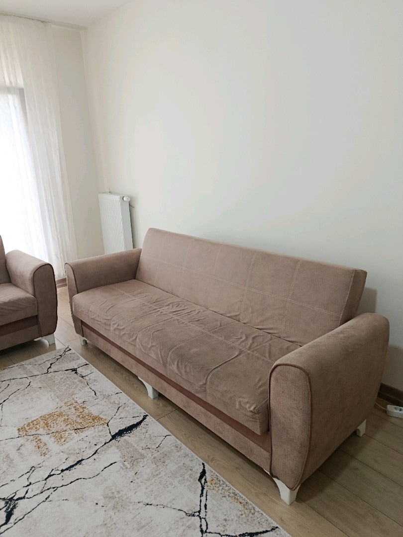 SIFIR ALINMIŞ 2 YILLIK 3 ADET ÜÇLÜ KOLTUK - 3