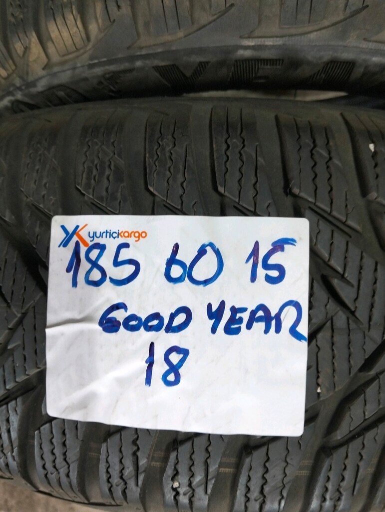 185 60 15 GOODYEAR MARKA DÖRT ADET LASTİK KIŞLIK - 3