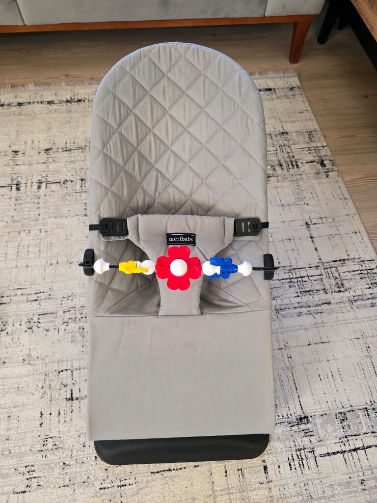 Merfbaby katlanır 3 kademeli oyuncaklı ana kucağı - 6