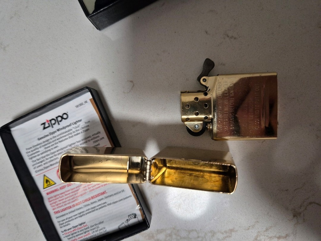 zippo armor gold - 8