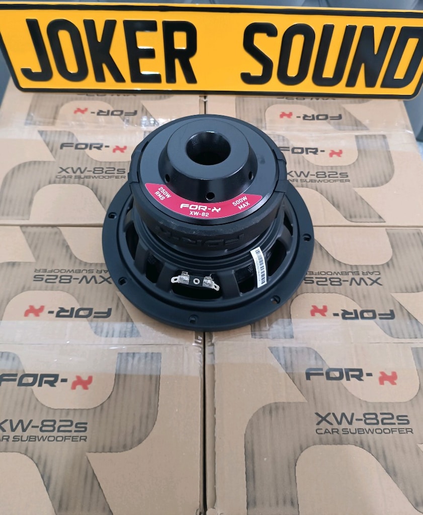 FORX 20 CM BASS KARBON GÖBEK 1000 W 250 RMS SIFIR ÜRÜN - 2