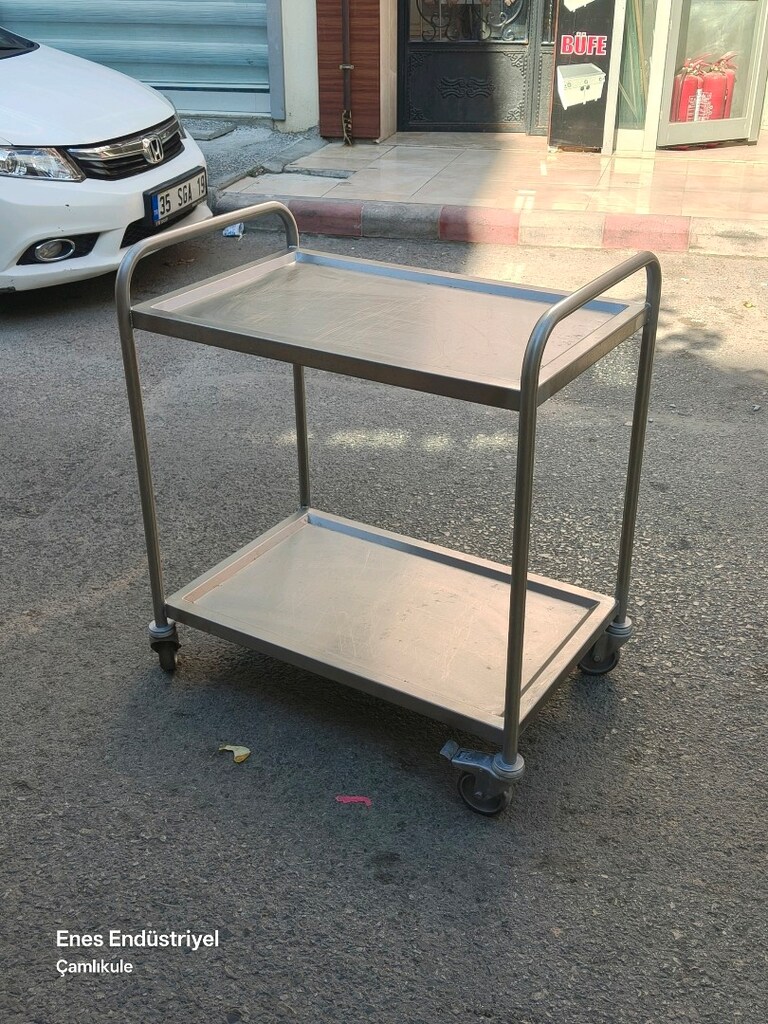 krom servis arabası - 7