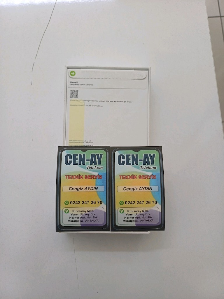 İPHONE 17 256GB KAPALI KUTU BEYAZ RENK - 2