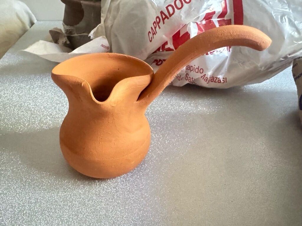 Kapadokya Chez Ali 3 Parça Doğal Toprak Güveç Takimi - 8