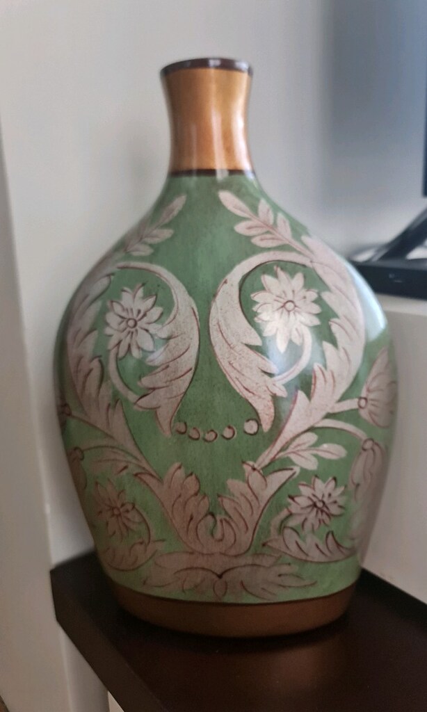 Paşabahçe desenli dekoratif vazo - 4