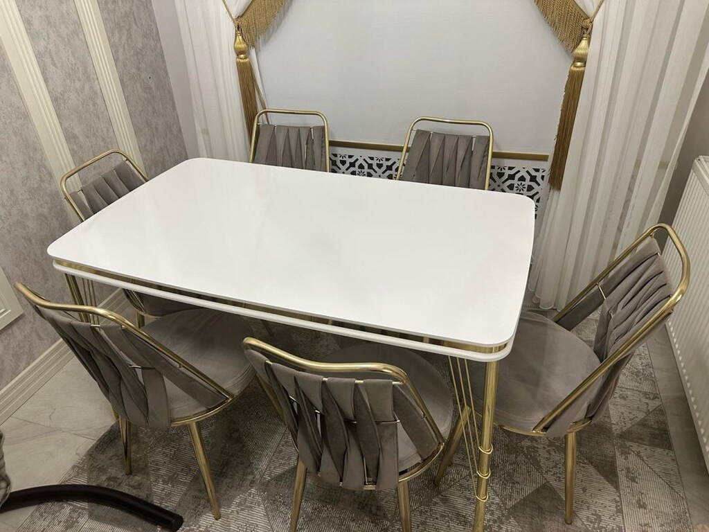 ACİL SATILIK YEMEK MASASI TAKIMI - 4