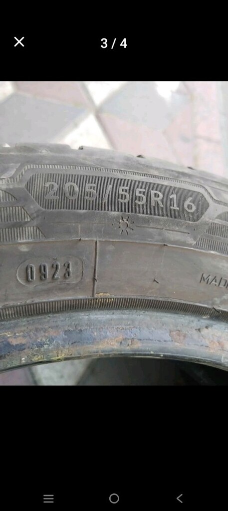 2 adet 205.55.16 lastik - 4