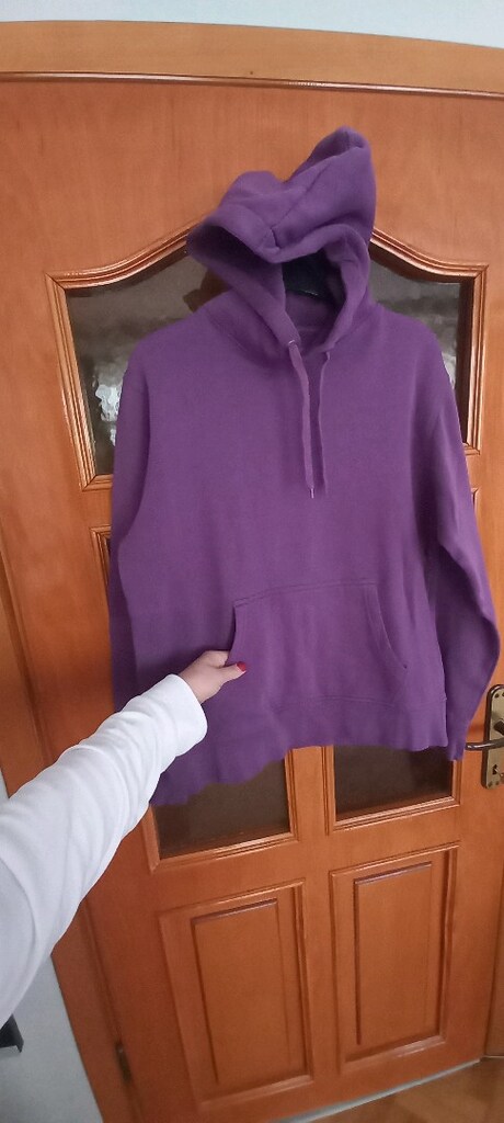 m beden mor sweatshirt vintage angelo litrico marka - 4