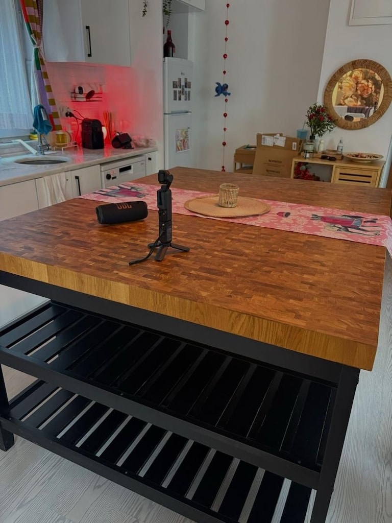 IKEA VADHOLMA Mutfak Adası 126×79×90 cm - 3
