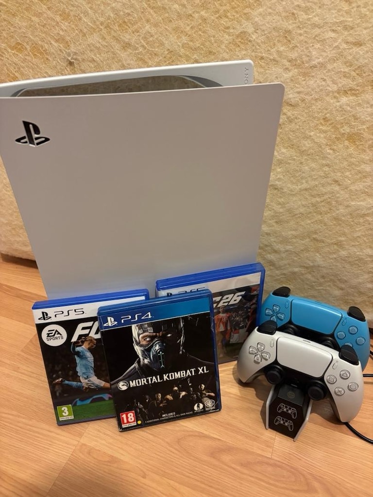 Sony PlayStation 5 Diskli (CFI-1200A) 825 GB | 2 Orijinal Kol | Kutulu