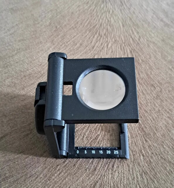 2.5 cm lik büyüteç-lup