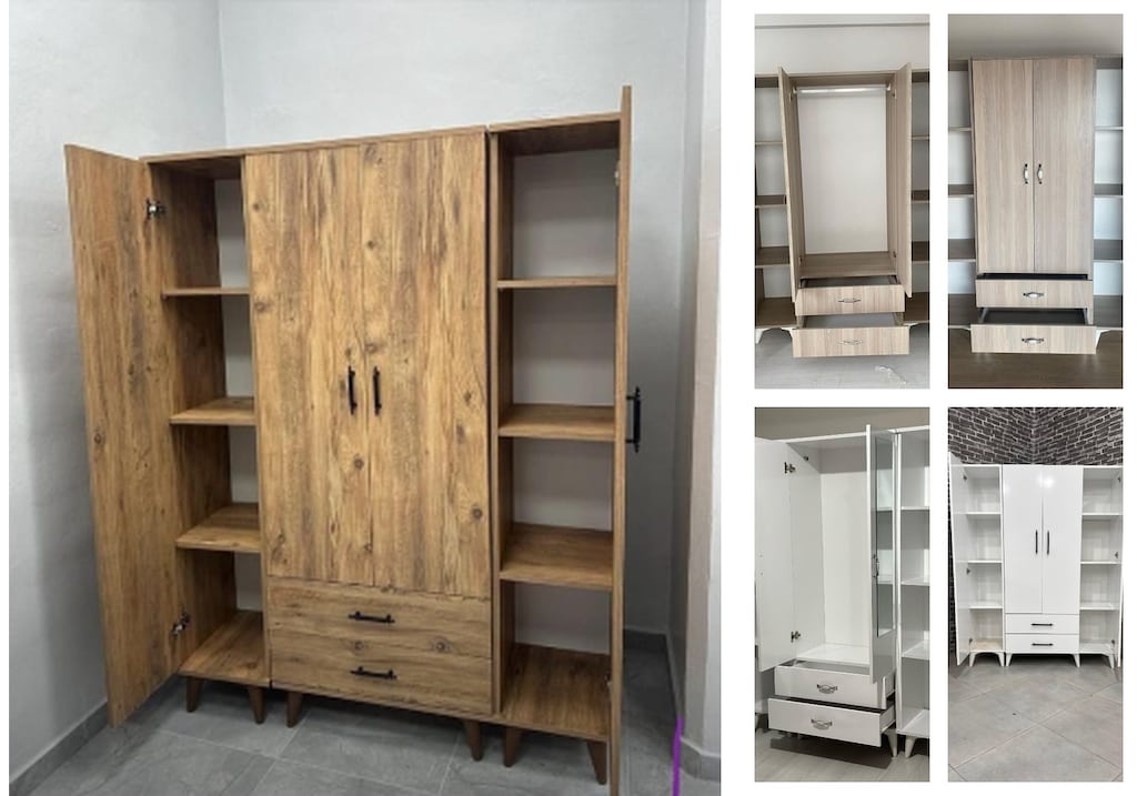 4 kapaklı elbise dolabı uoqmbpwcse - 5