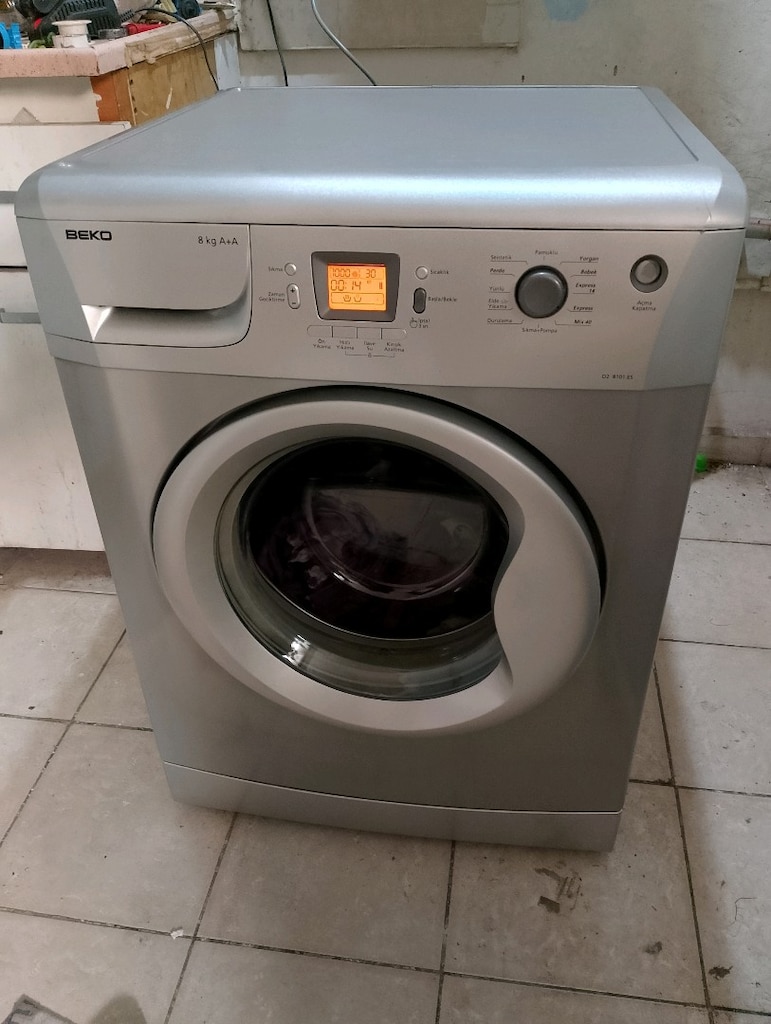 8 kilo a+++ Beko çamaşır makinesi nakliye kurulum dağil sorunsuz - 2