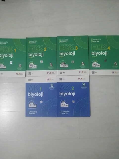 PLE Biyoloji Seti ( EDK 1-2-3-4 + AK 1-2 )