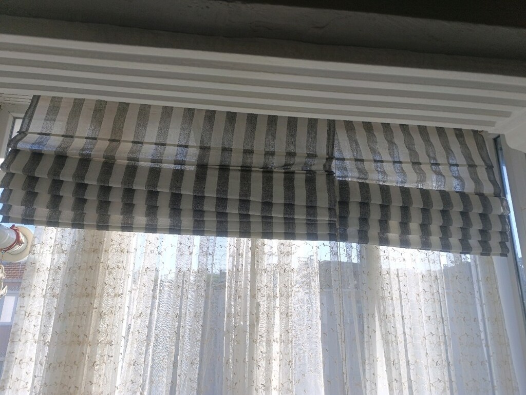 Roma Stor perde katlanır 160x260 ve 180 x260 ölçüleri 2adet - 2