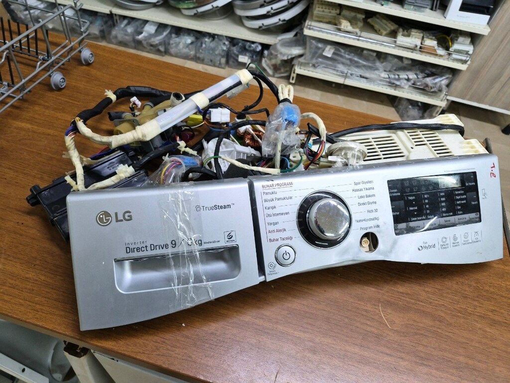 LG 605KWPV1F576 Çamaşır Makinesi Anakart Kablo Tesisatı - 2