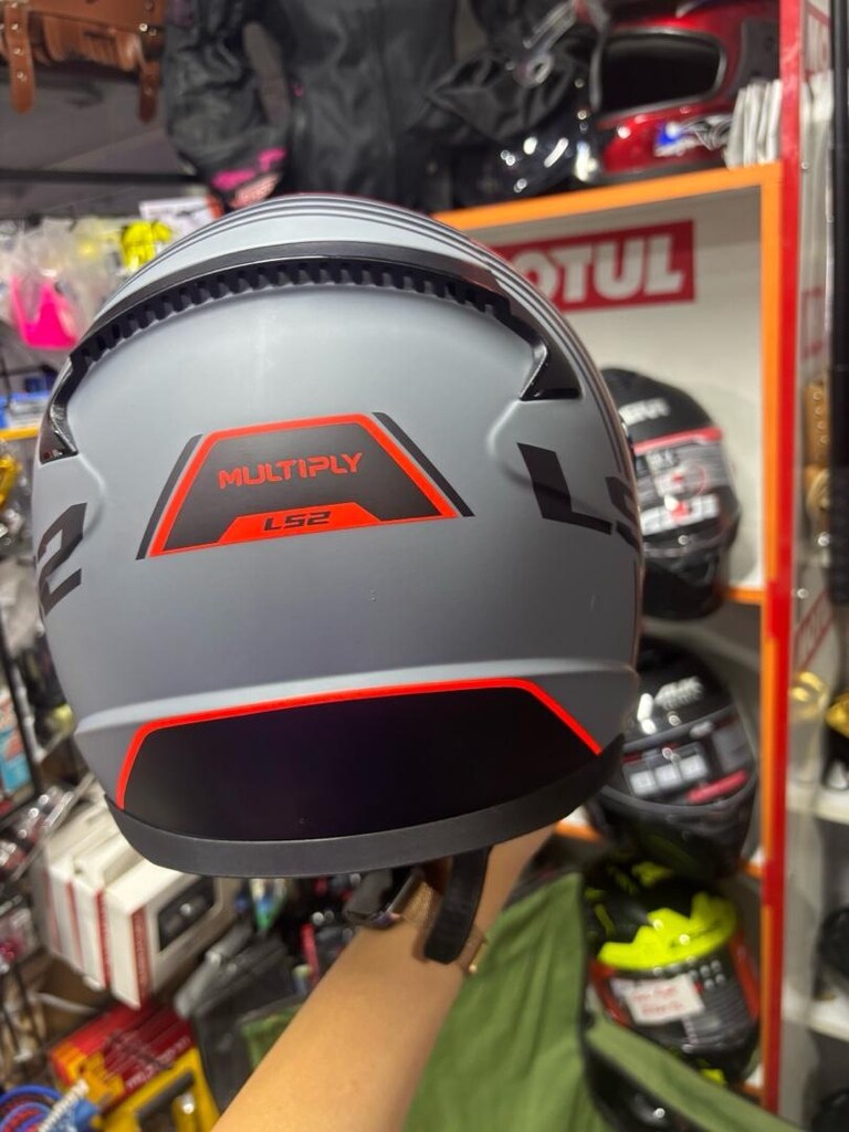 LS2 rapıd s beden sıfır kask siyah vizörlü - 3