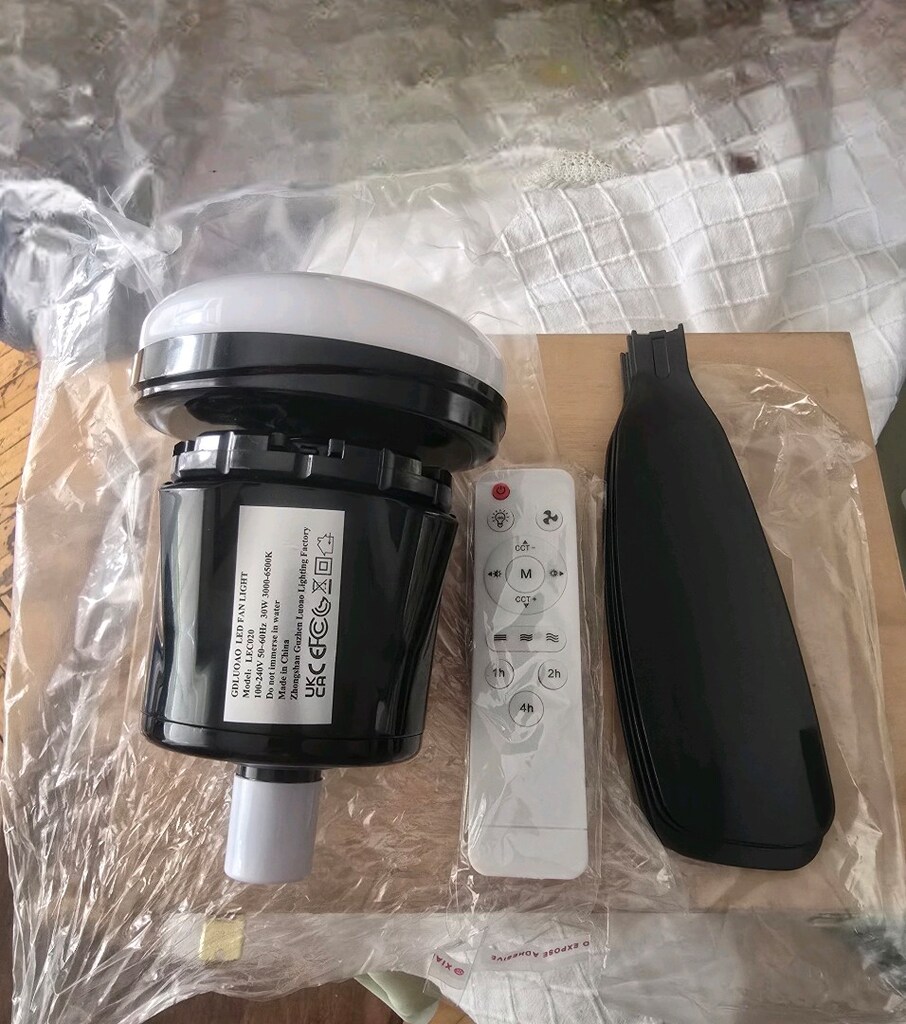 Led Aydınlatmalı Kumandalı Tavan Vantilatörü - 3