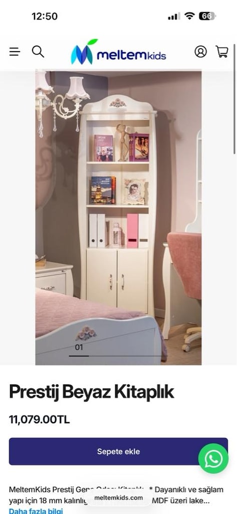 meltemkids genç kız yatak odası - 17