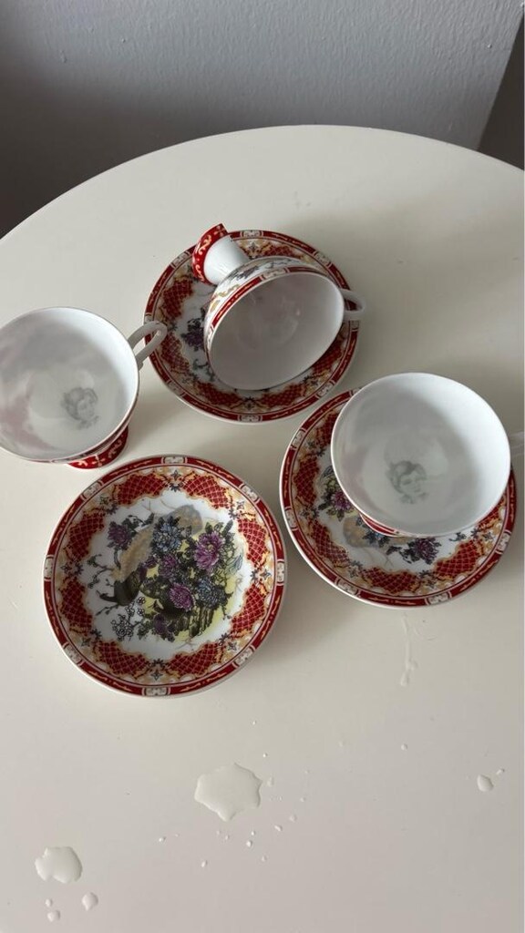vintage kahve fincanı - 6