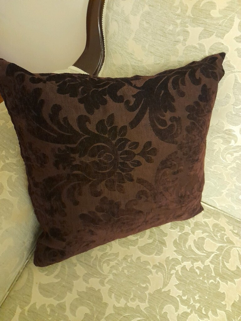 Bordo kadife 2 adet kırlent - 3
