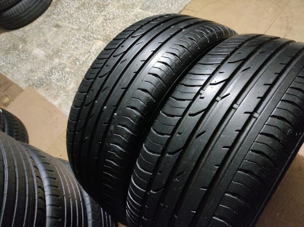 215-55-16 Continental 2 adet yazlık lastik (tarih:2014) - 2