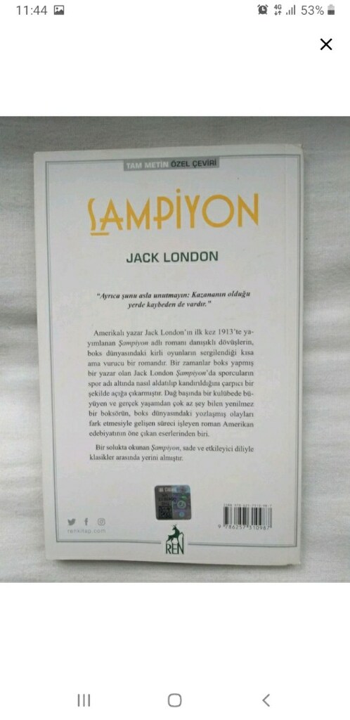 Şampiyon - Jack London - 2
