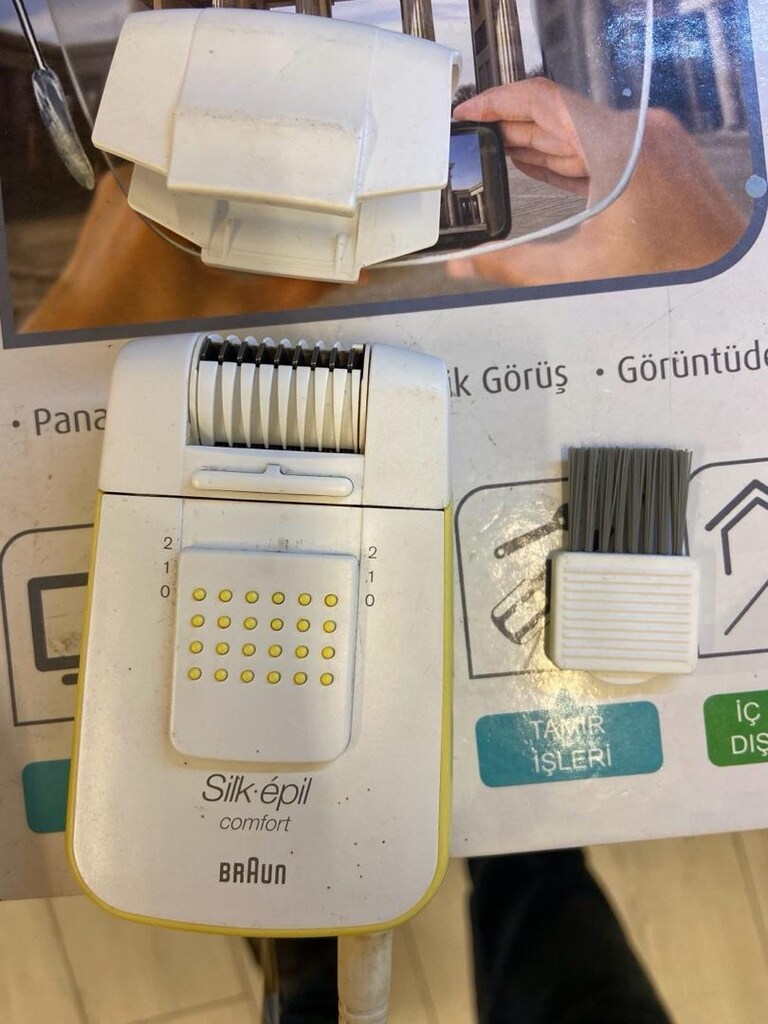 BRAUN SILK EPIL COMFORT EPİLASYON ALETİ KABLOLU ÇALIŞIYOR - 2
