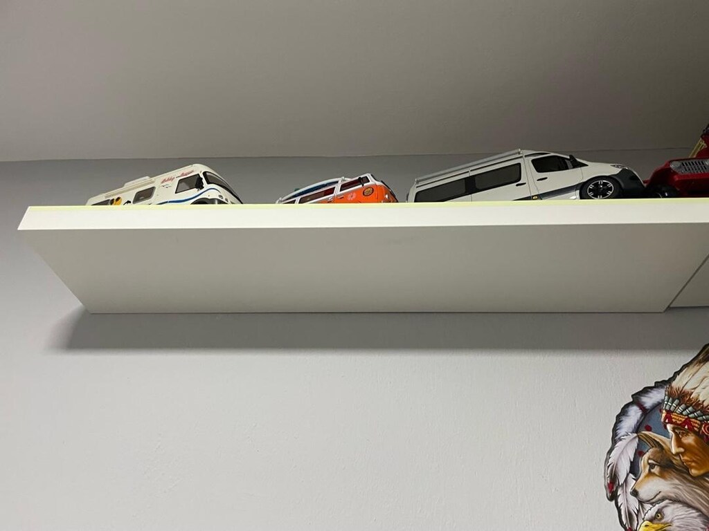 ikea lack beyaz raf 110cm x 26 cm - 2