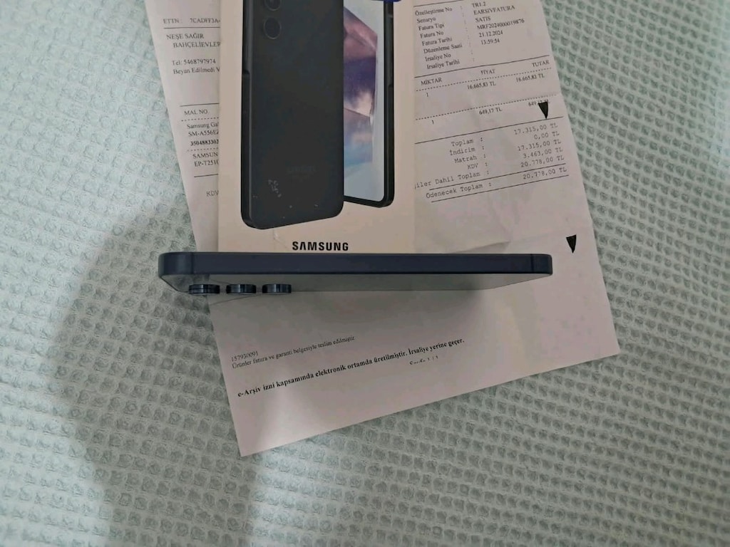 SIFIRDAN FARKSIZ YURTİÇİ 3AY GARANTİLİ 256GB 8RAM SAMSUNG A55 5G - 10
