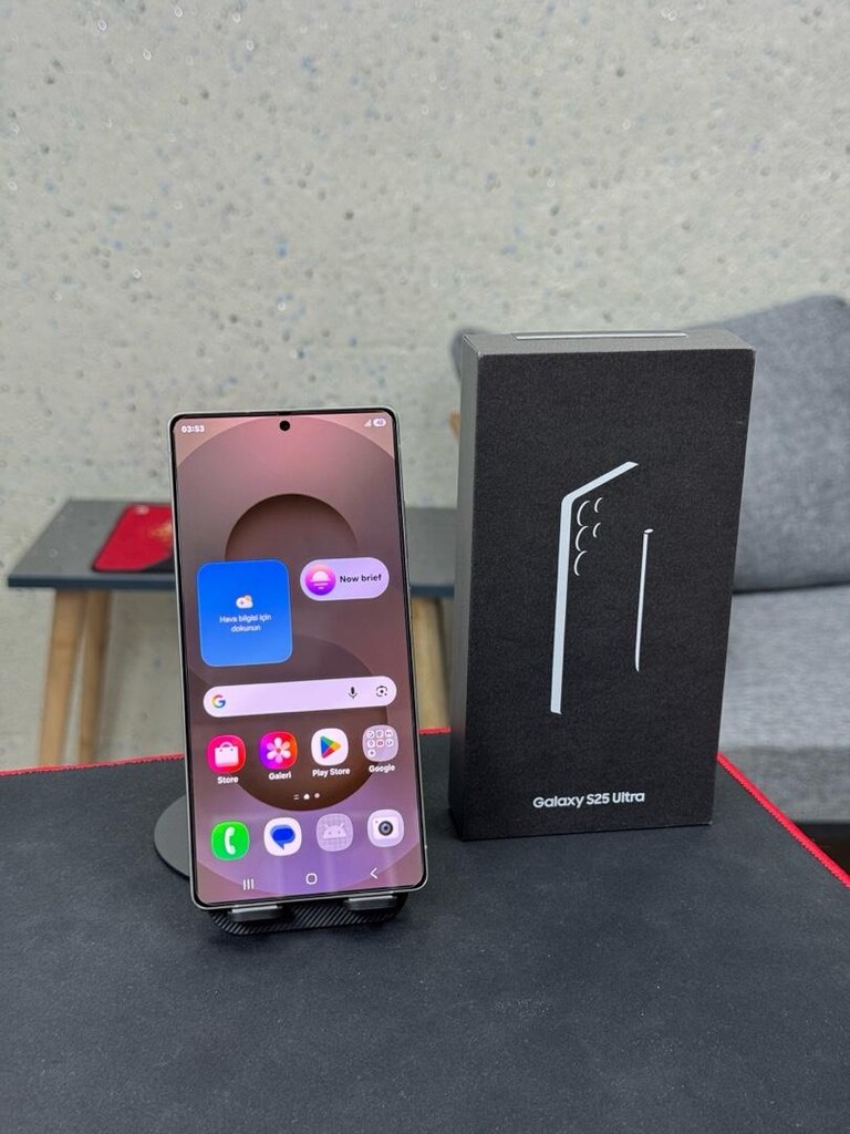 Samsung s25 ultra 12 rem 512 gb hatasız kutulu faturalı garantili - 2