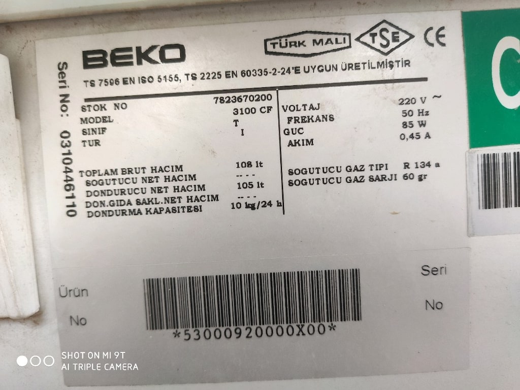 Beko derin dondurucu hiç bir sorunu yoktur - 3