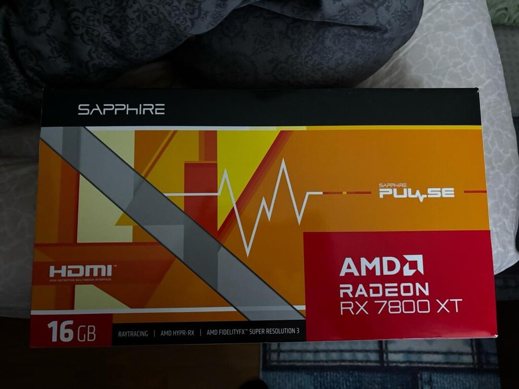 AMD SAPPHİRE RX7800XT EKRAN KARTI SATILIK ACİL - 2
