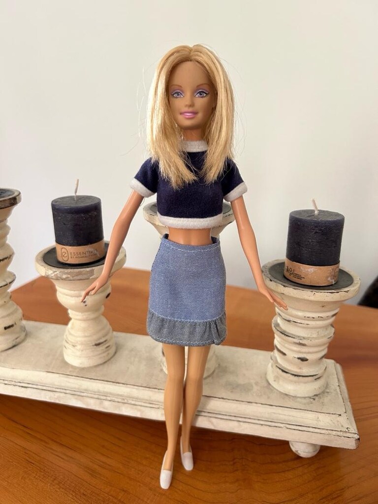Barbie vintage 1999 bebek - 8