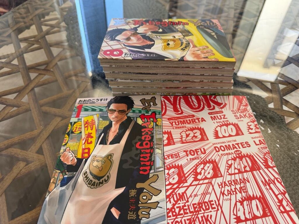 Ev erkeğinin yolu manga serisi+Kubilay Odabaşı karikatür kitabı - 3