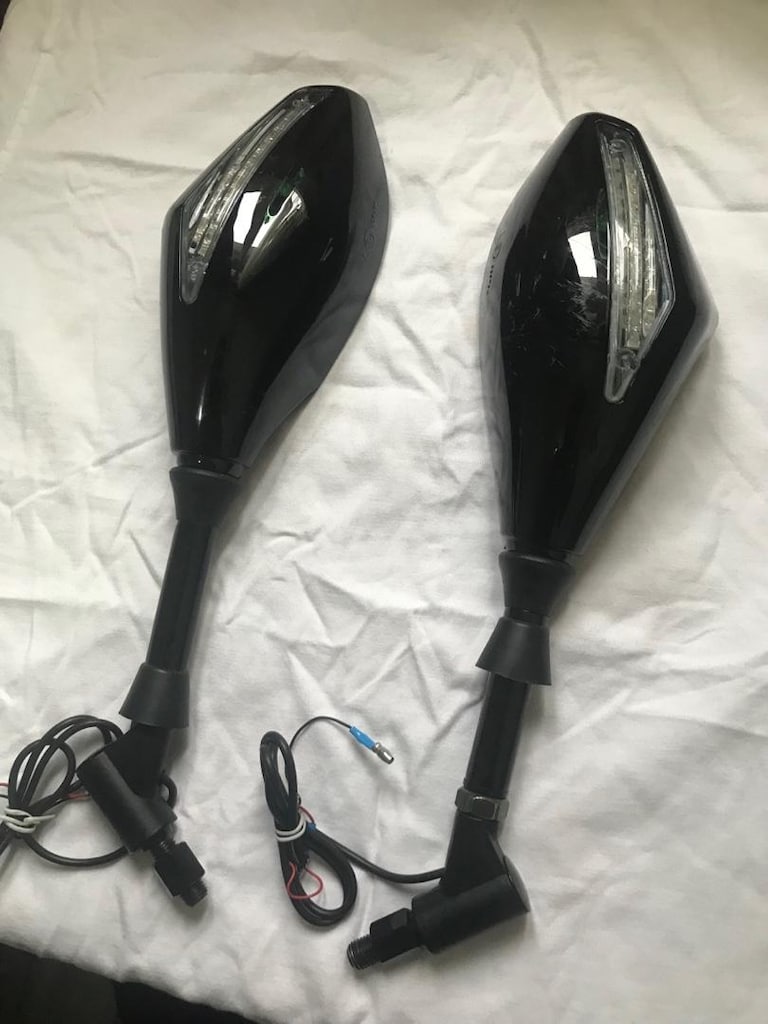 motorsiklet ayna led - 4