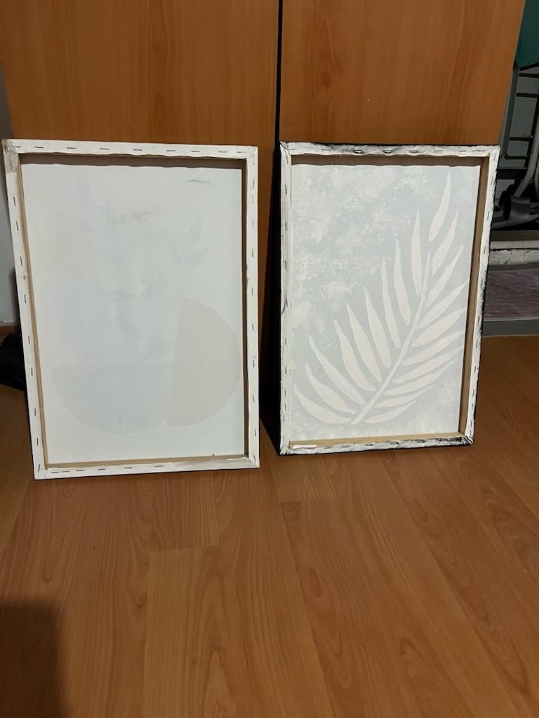 ahşap tablo 2 tane var - 3