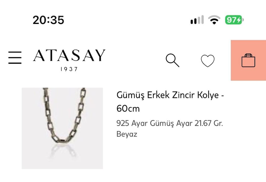 Gümüş erkek kolye yüzük ve bileklik - 6