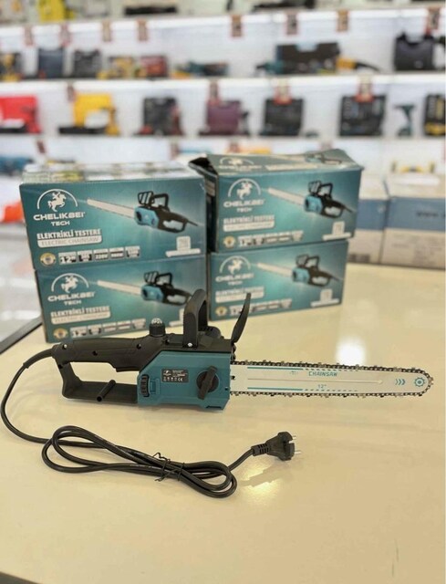 PROFESYONEL ELEKTRİKLİ AĞAÇ DAL BUDAMA TESTERE OTOMATİK YAĞLAMALI SI