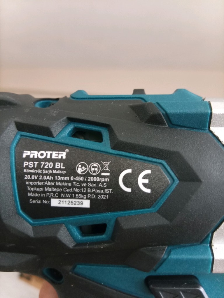 PROTER DARBELİ MATKAP( SON FİYAT) - 6