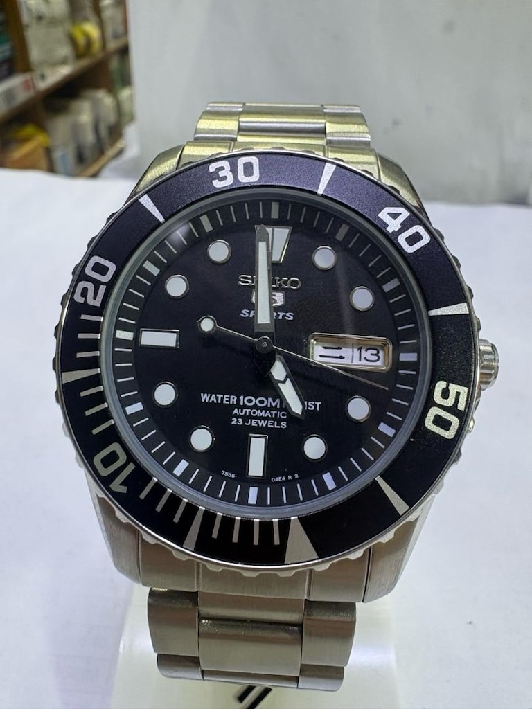 Seiko 5 Sports 7S36B Otomatik 23 Taş 100M 42mm Erkek Saati - 2