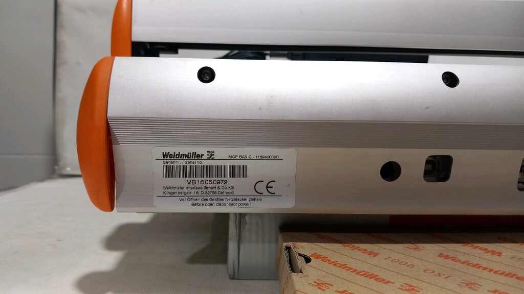weidmüller mcp basic çizici - 2