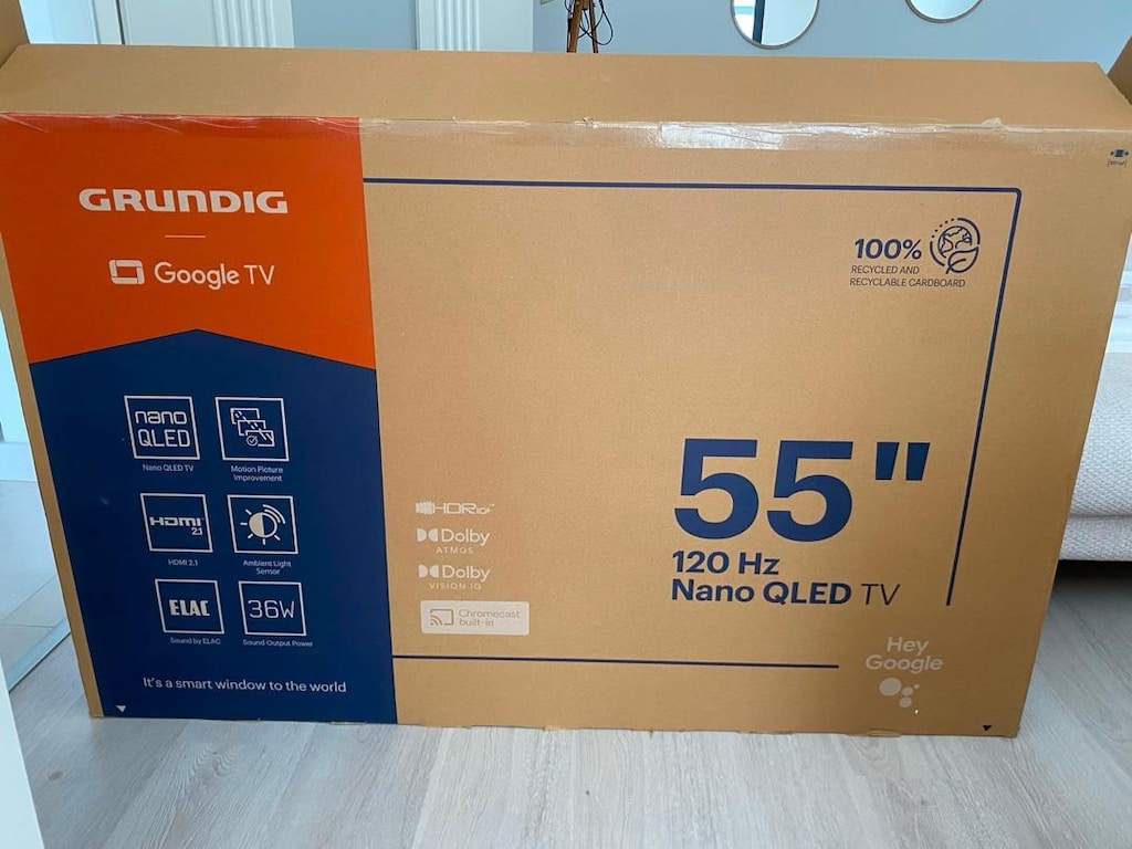 Grundig 55” 120 Hz Nano Qled Tv - 3