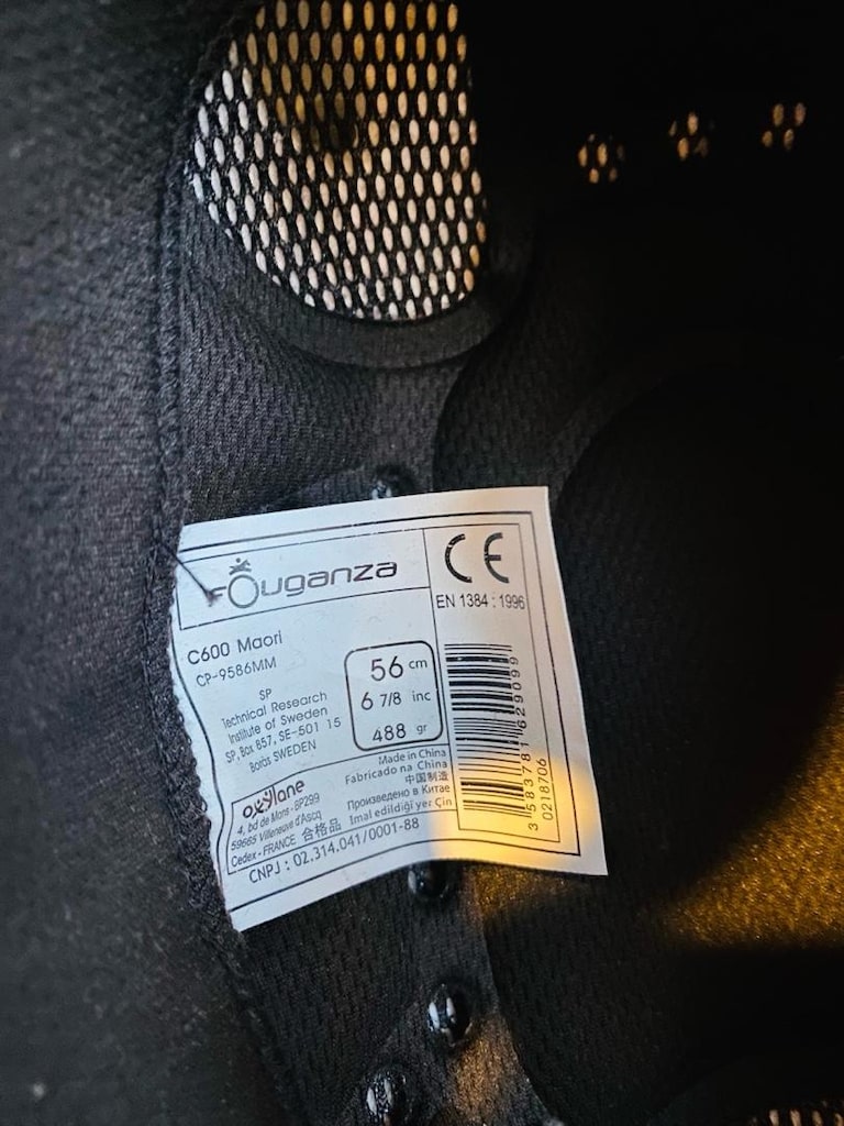Decathlon Fouganza kahverengi kadife binicilik togu - 3