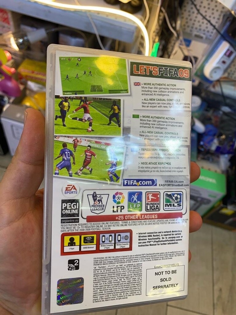 Fifa 09 PSP. oyunu - 2