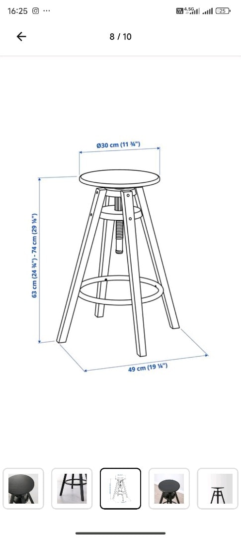 İKEA SİFİR TABURE - 3