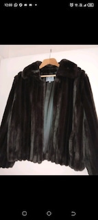 Peluş Kürk Koyu kahverengi - 3