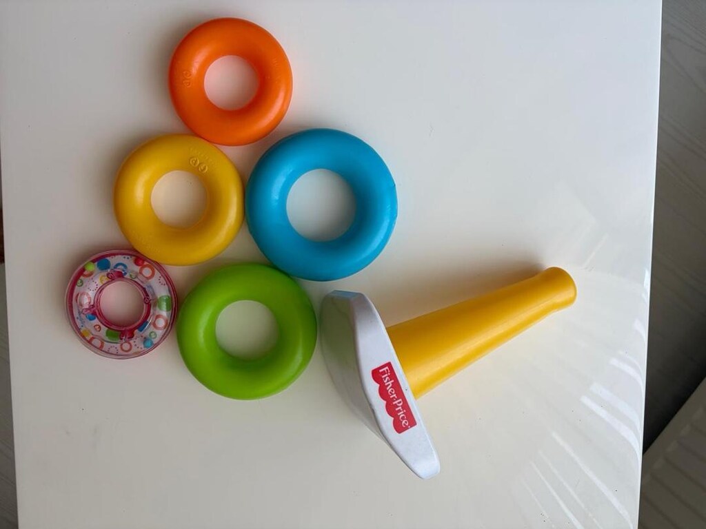 Fisher Price Doğa Dostu Renkli Halkalar - 5