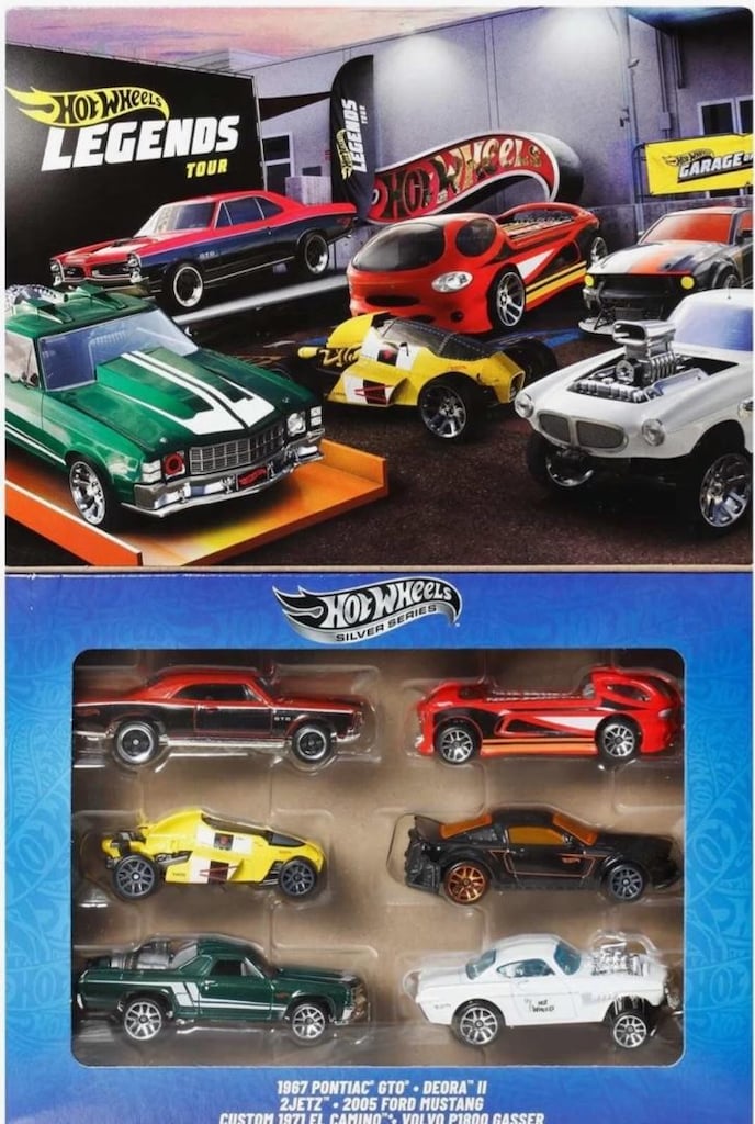 HOT WHEELS LEGEND SİLVER SERİSİ-6’lı KAPALIKUTU - 2