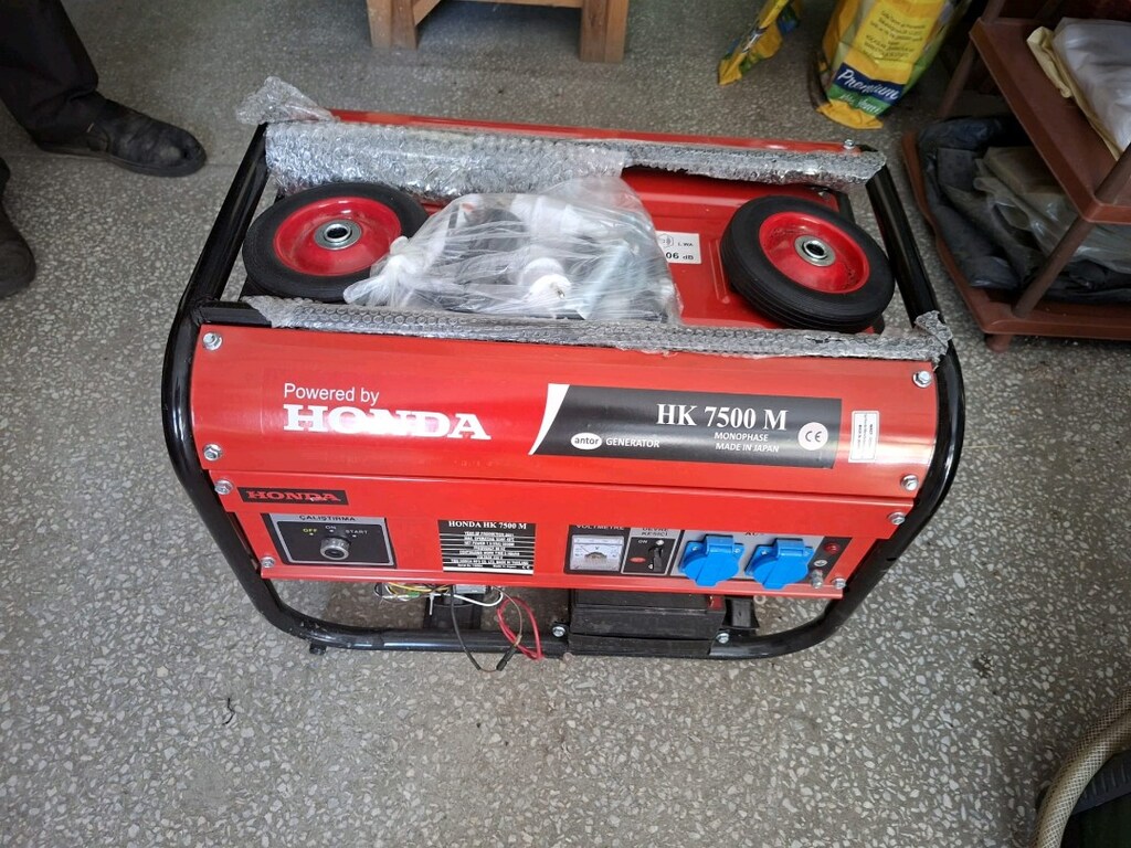 honda hk7500m sifir jenerator. yari fiyatindan ucuza sifir urun. - 4
